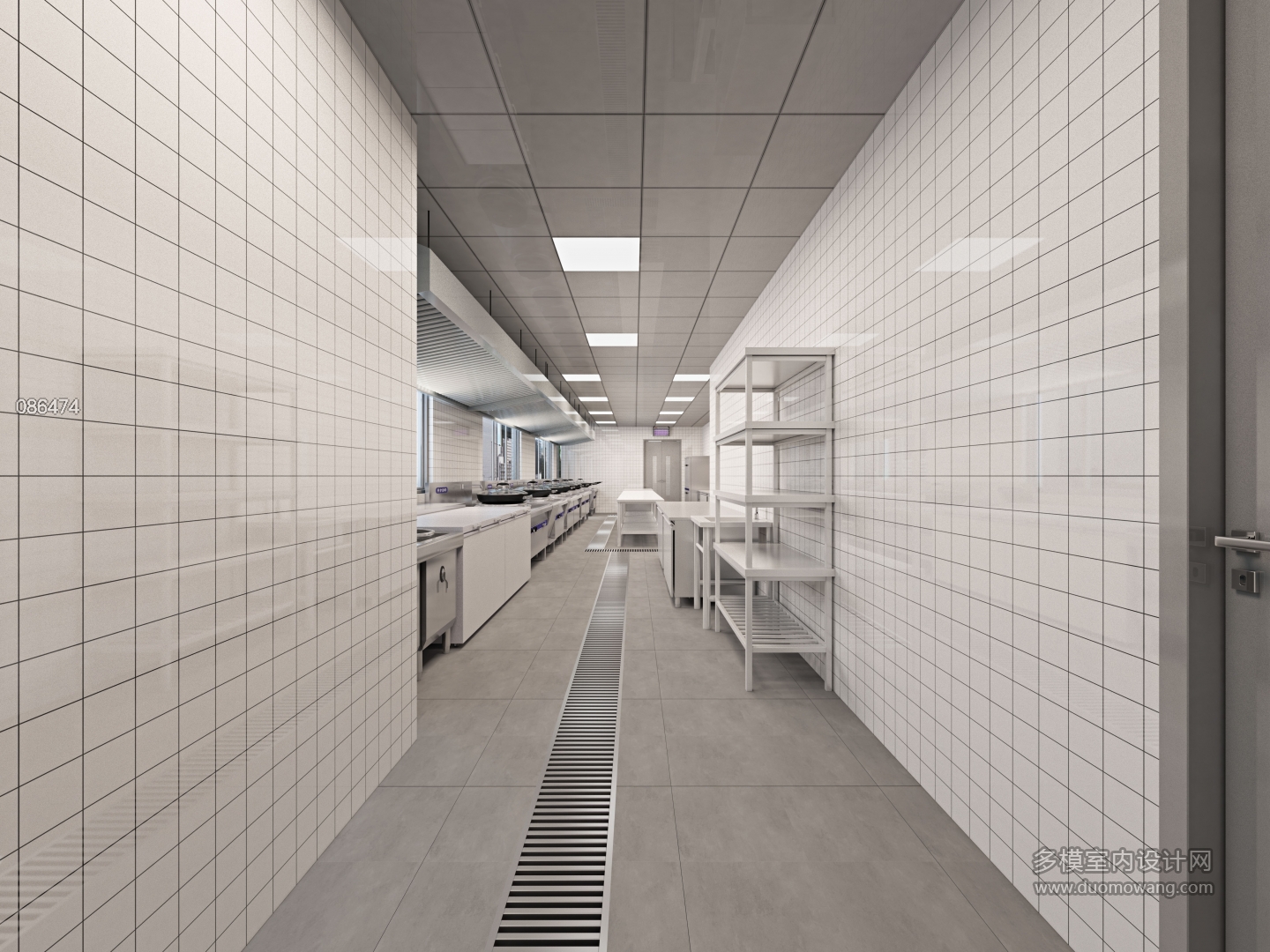 现代 食堂 后厨单张03