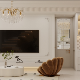 法式-客厅特写1