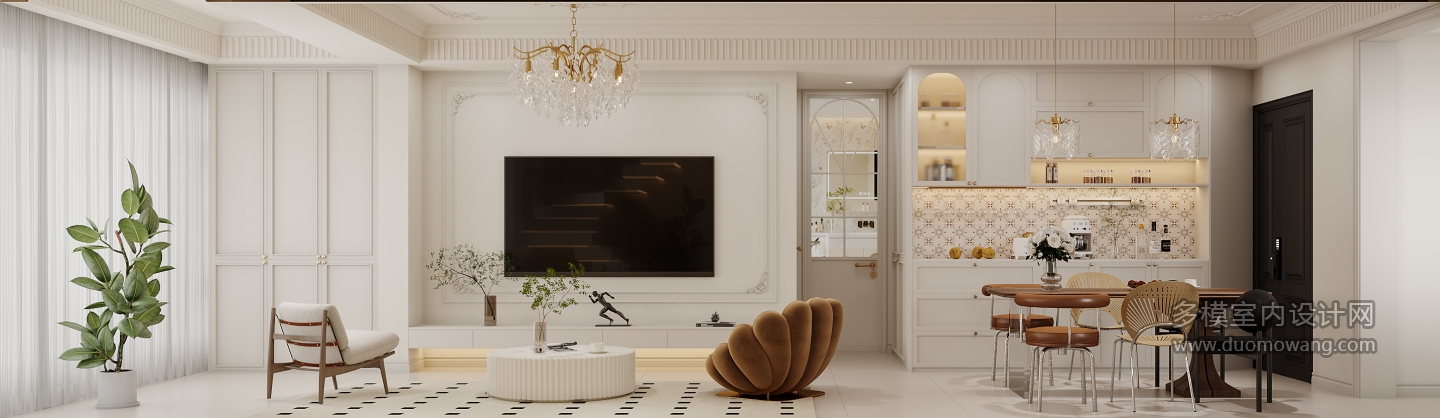 法式-客厅特写1