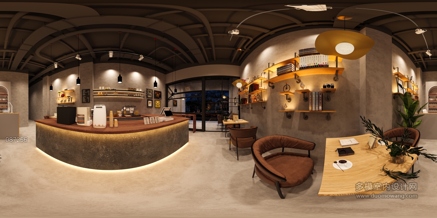 工业风咖啡店