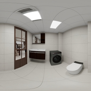 新中式一楼卫生间