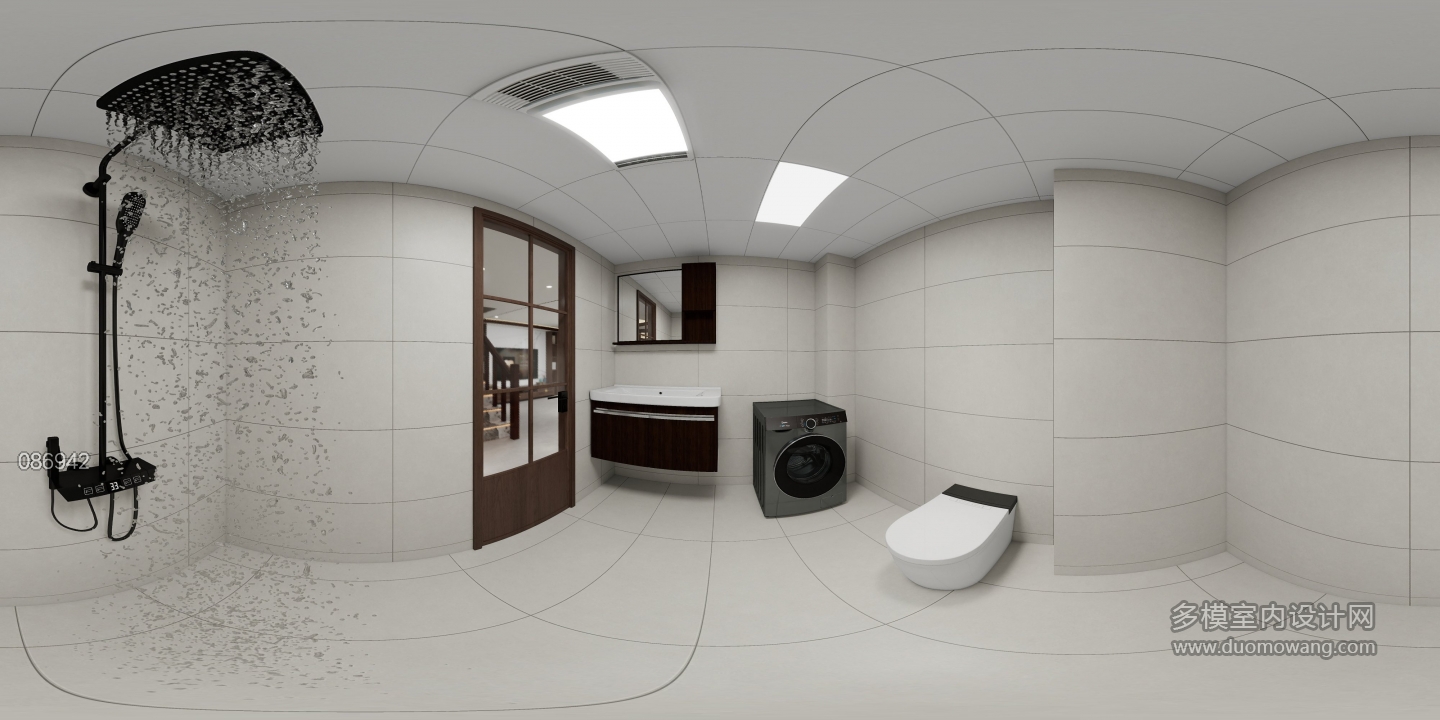 新中式一楼卫生间