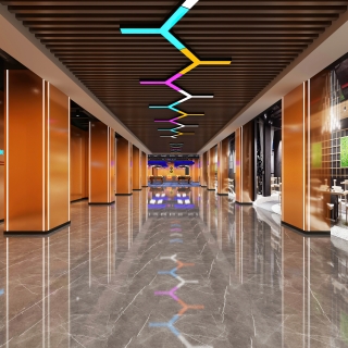 现代台球厅走廊静态 (1)