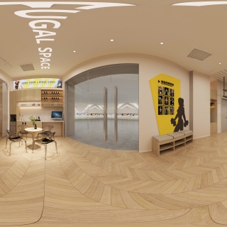 现代健身房接待区 (1)