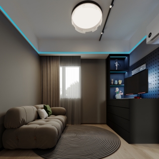 现代多功能房静态