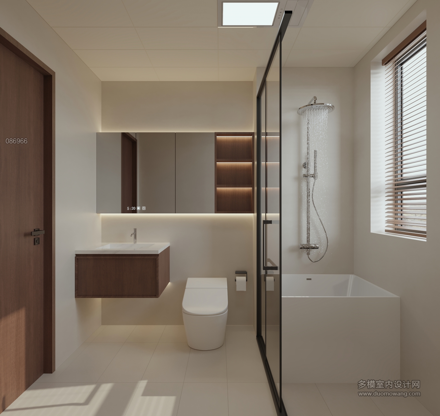 现代 主卫 单张