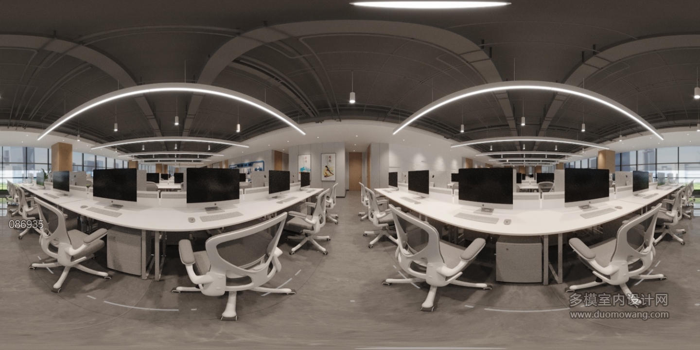 办公室_北办公区全景