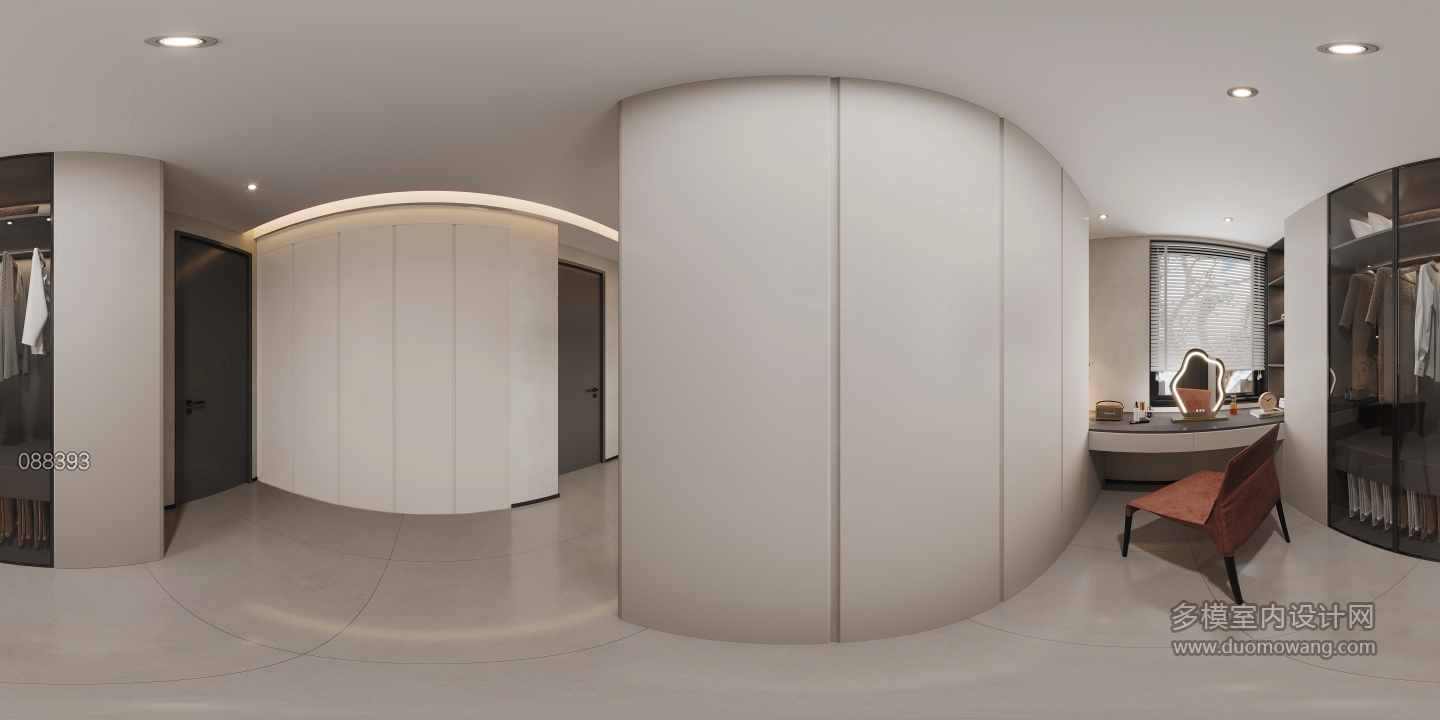 三楼主卧衣帽间1