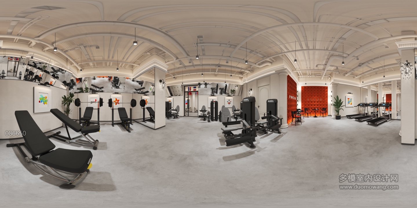 打卡健身力量区