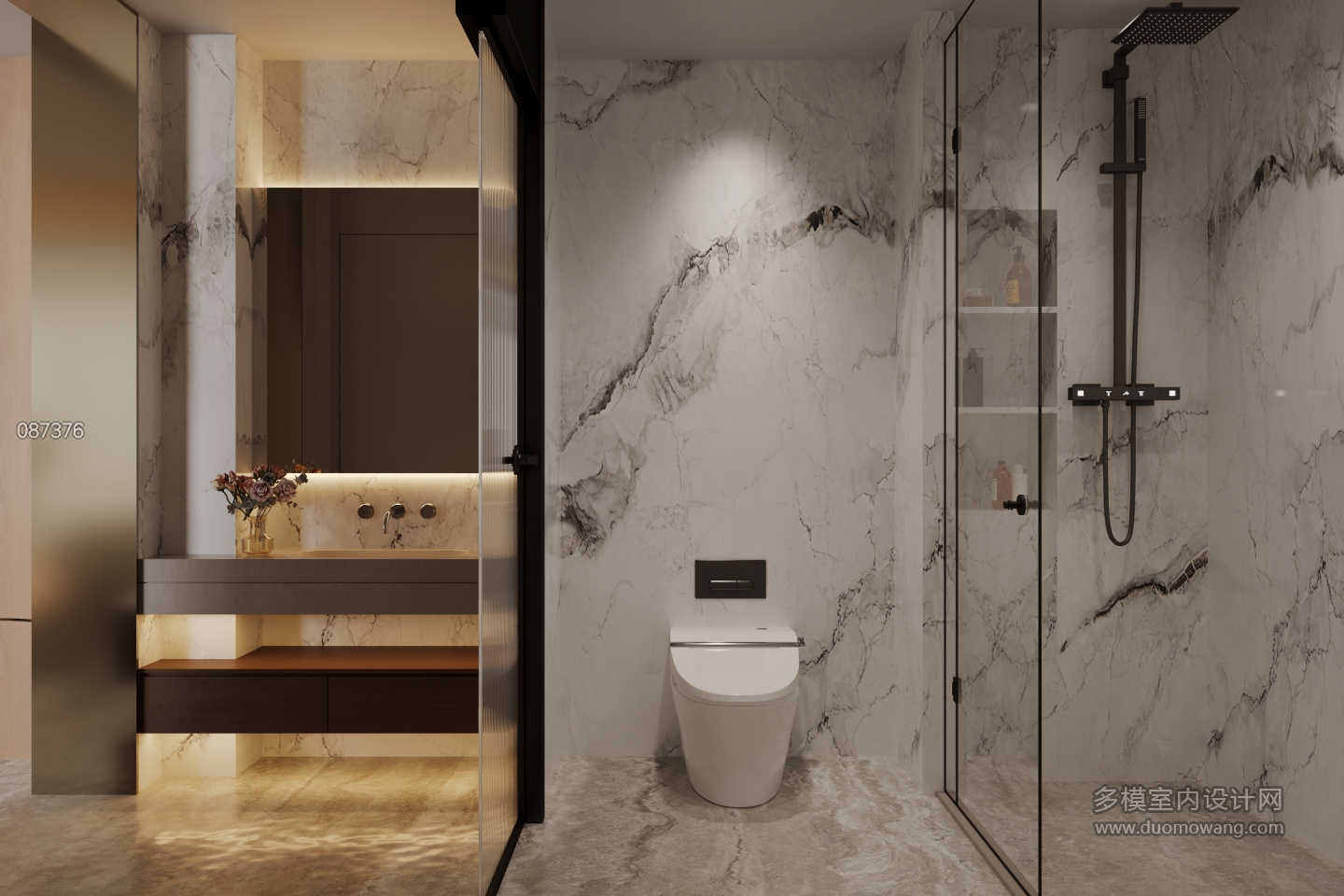 现代一楼卫生间