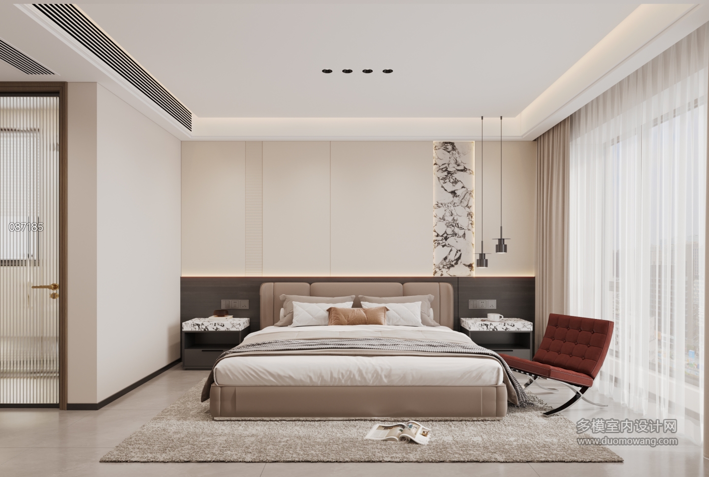 现代主卧
