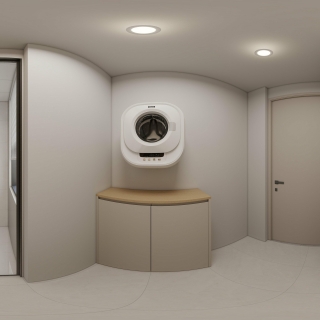 现代卫生间干区