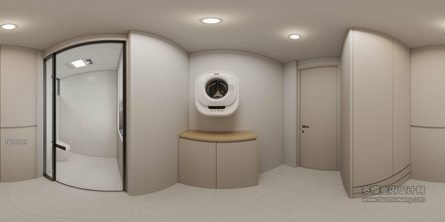 现代卫生间干区