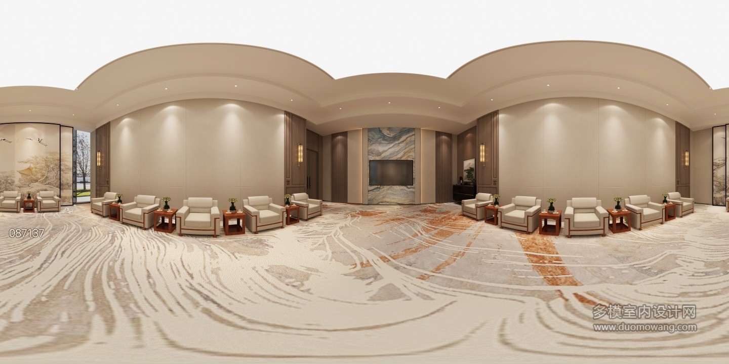 现代办公接待室 (1)