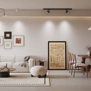 现代客餐厅特写A