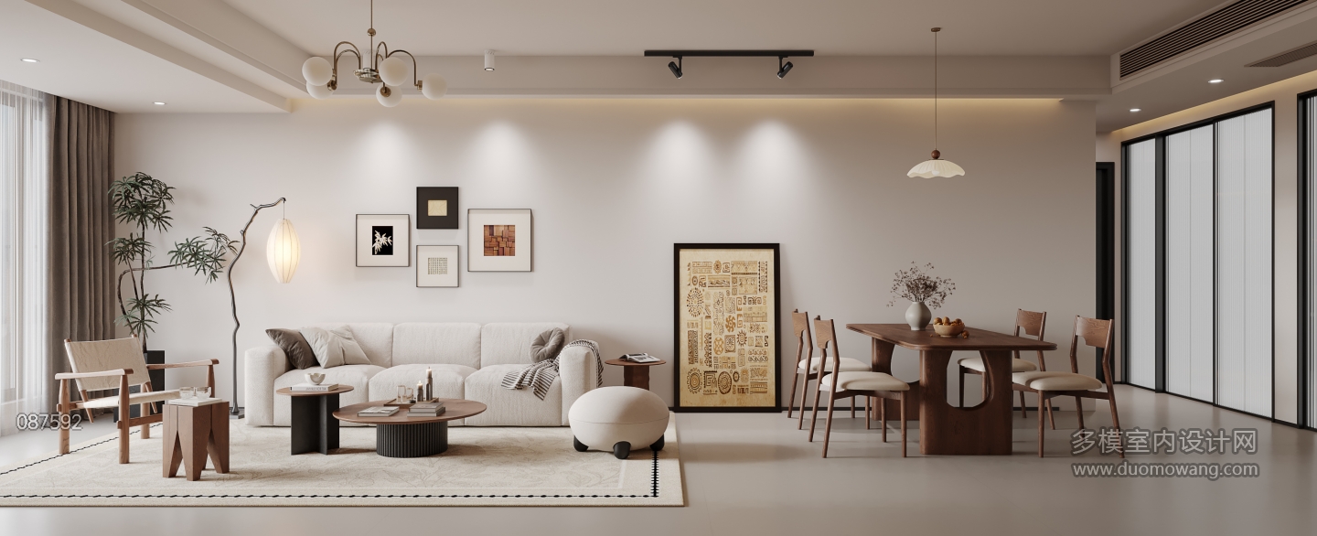 现代客餐厅特写A