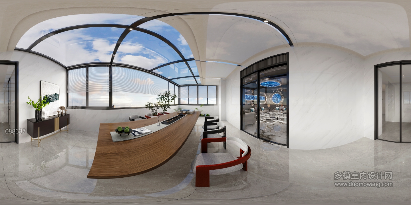 10楼接待区全景