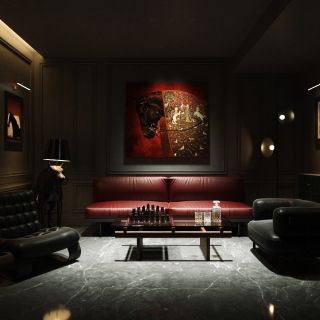 现代美式-二楼包间1