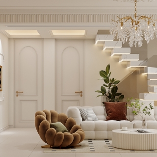 法式-客厅特写2