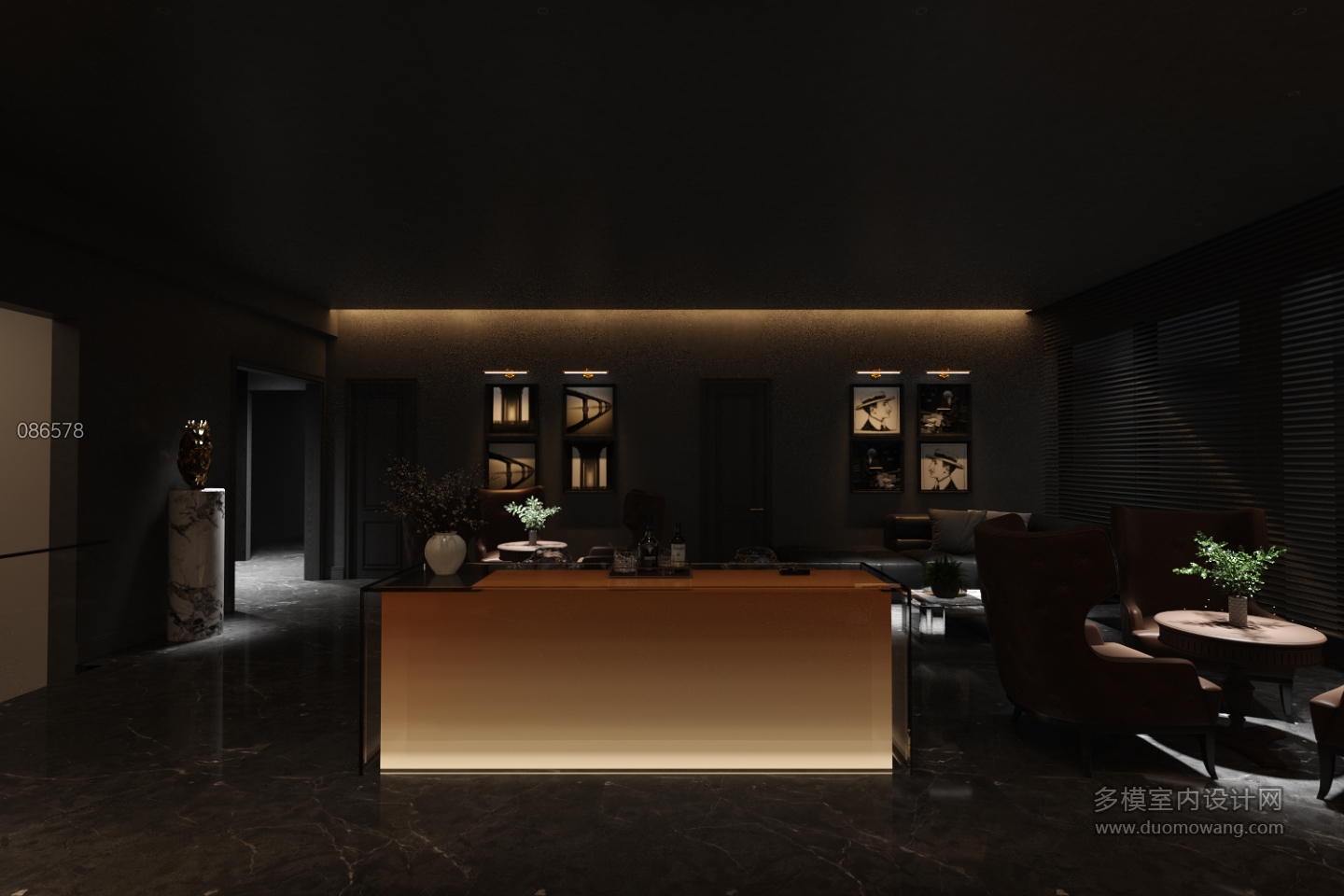 现代美式-二楼静态1