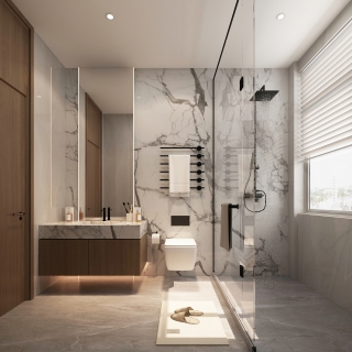 意式家装卧室卫生间 (1)