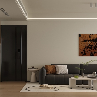 现代_2沙发背景