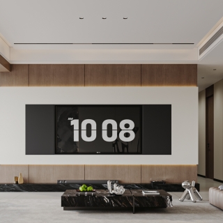 意式极简客餐厅特写2