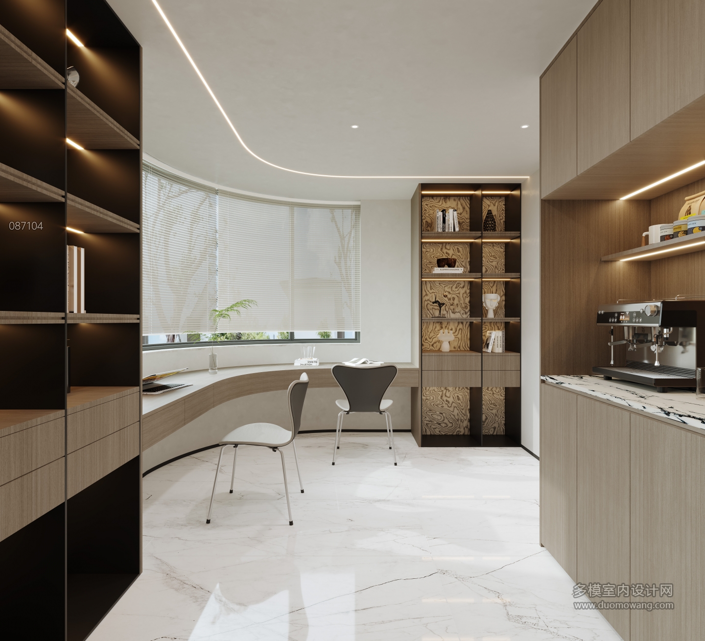 二楼次卧衣帽间静态