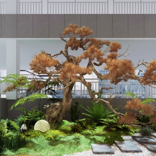 现代中庭景观区 (1)