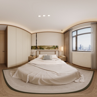 新中式次卧全景