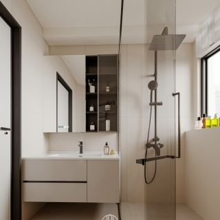 现代卫生间静态