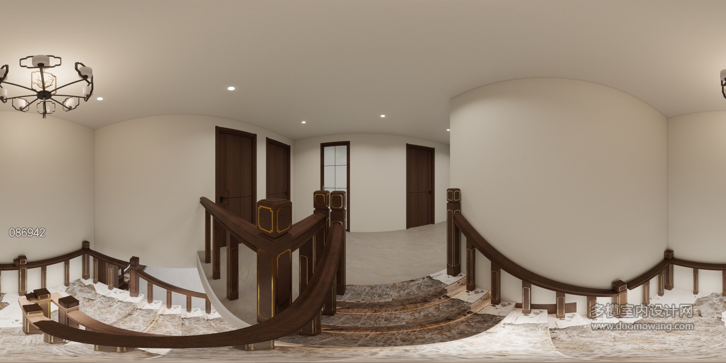 新中式二楼平台