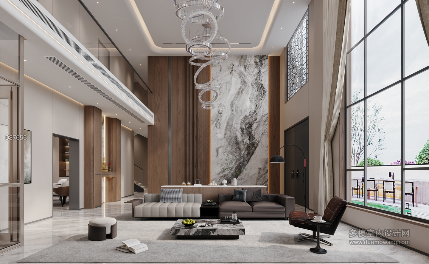 意式沙发背景特写