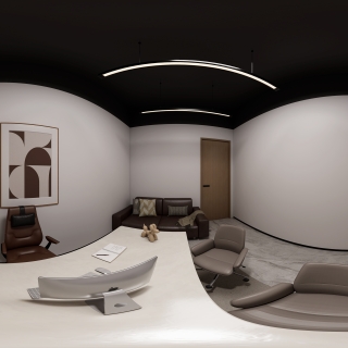 现代办公室全景