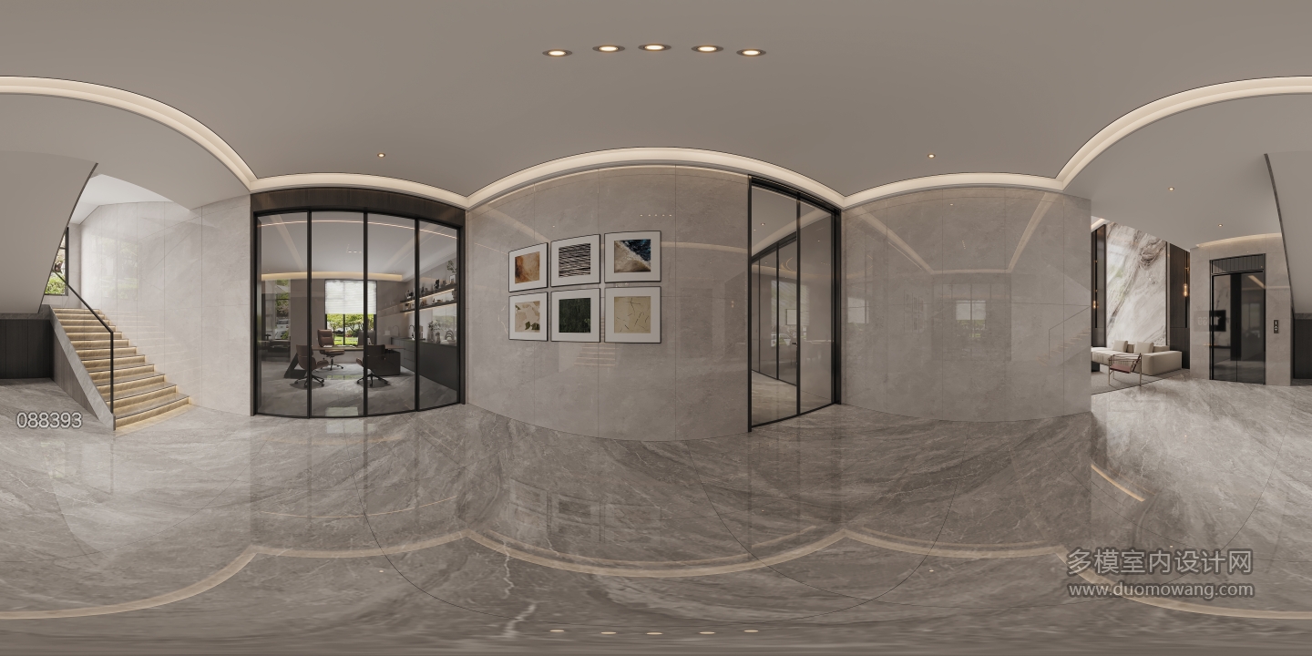 一楼楼梯间全景