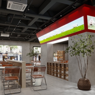 现代火锅店