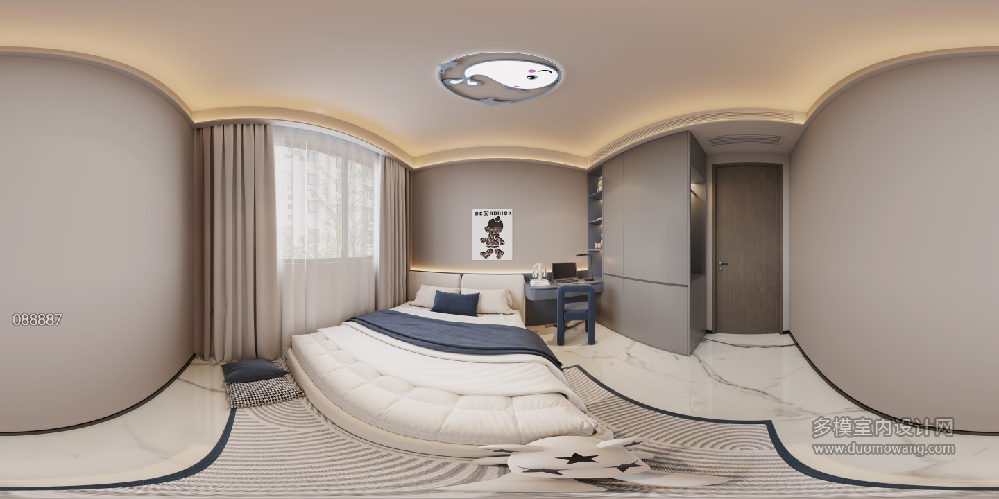 现代小儿子全景