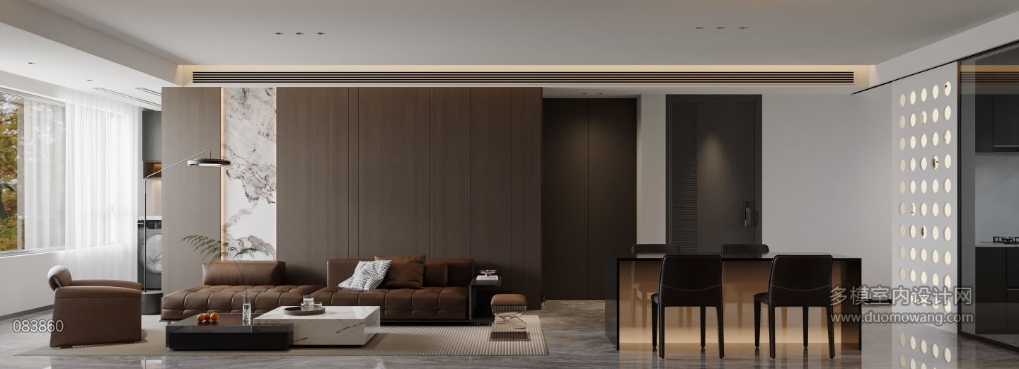 现代沙发背景墙