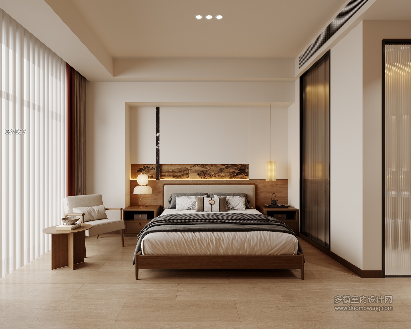 新中式一号公寓次卧