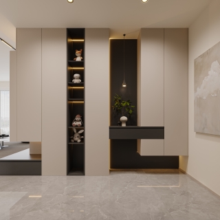 现代玄关