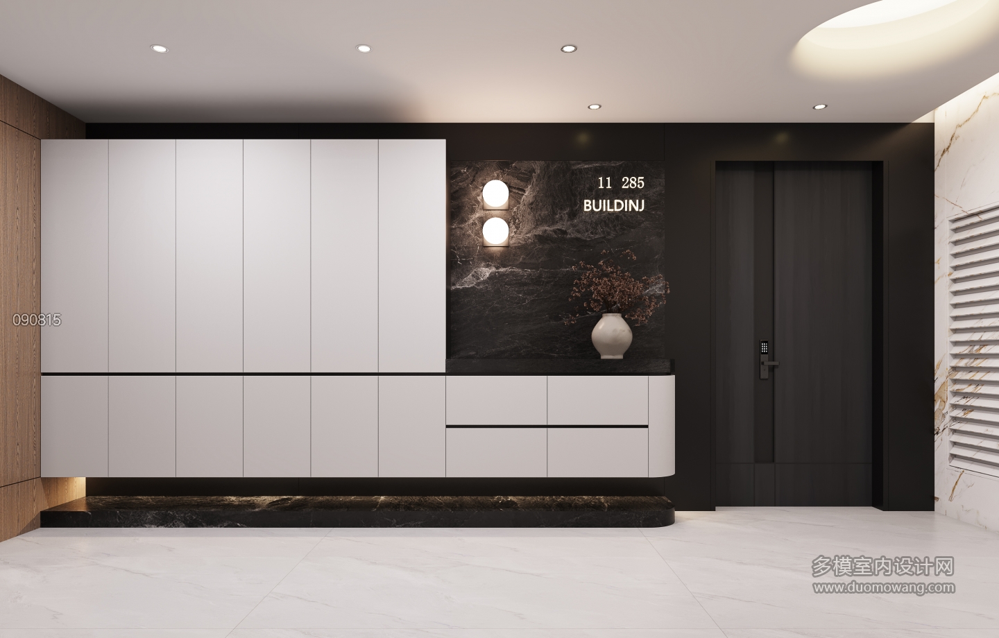 意式电梯厅静态