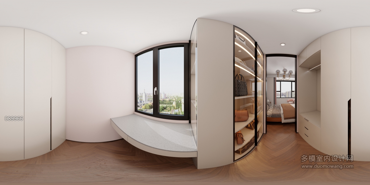 现代-3层女孩衣帽间