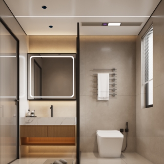 意式卫生间静态