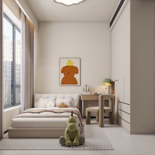 奶油-儿童房