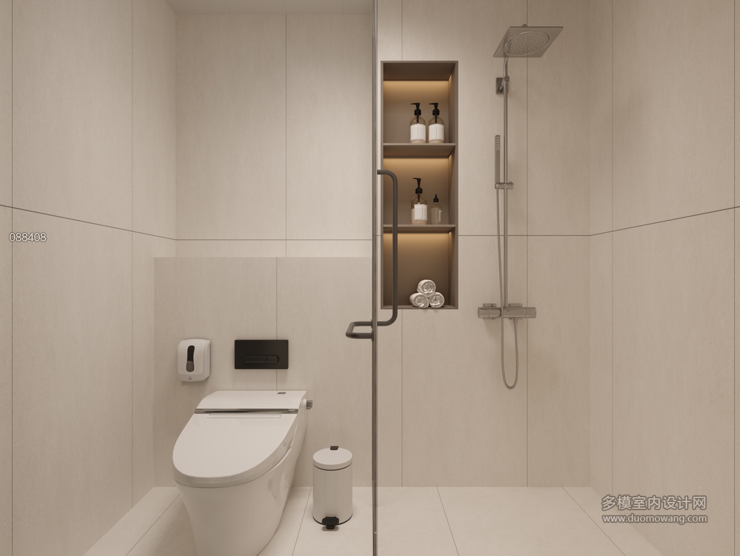 原木卫生间单张