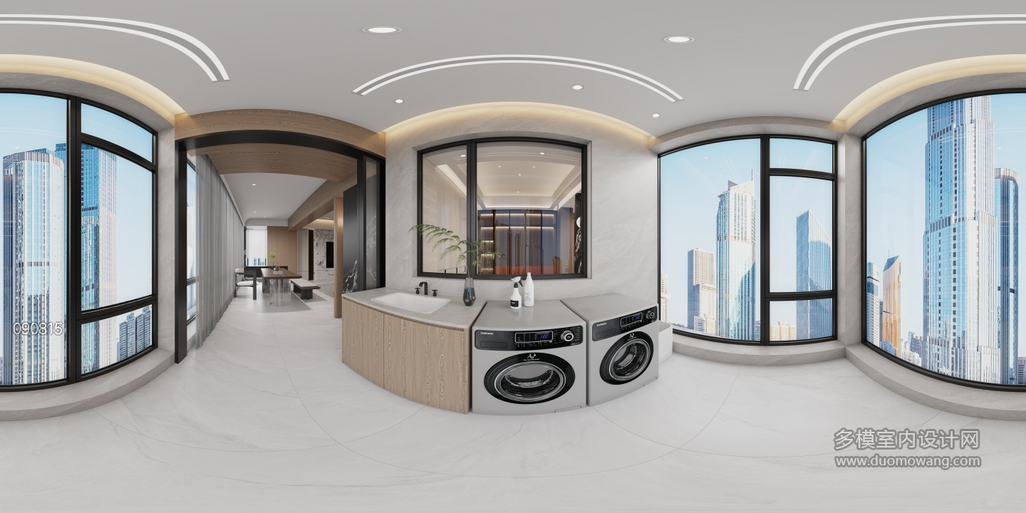 意式生活阳台全景