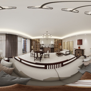 中式三楼娱乐室