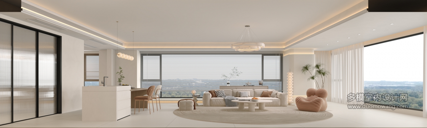 奶油风沙发背景墙单张