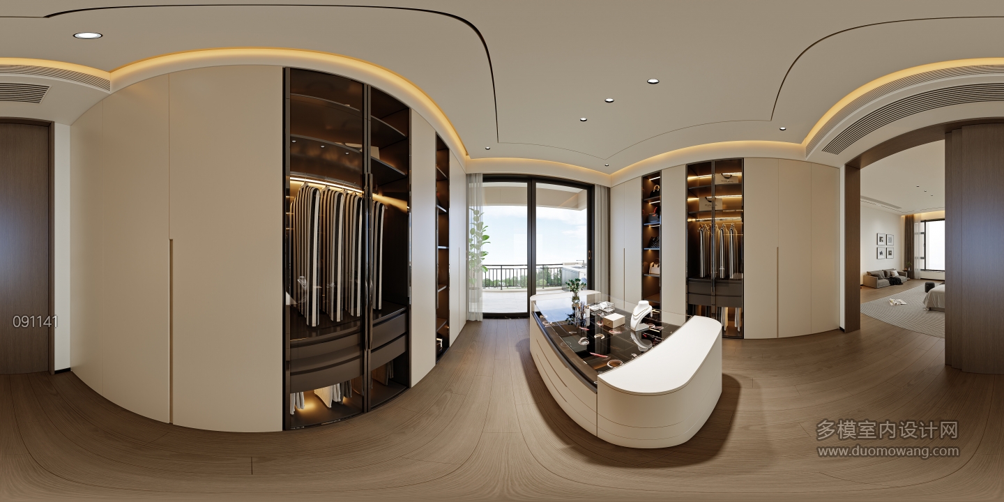 碧桂园二层912_二层主卧衣帽间