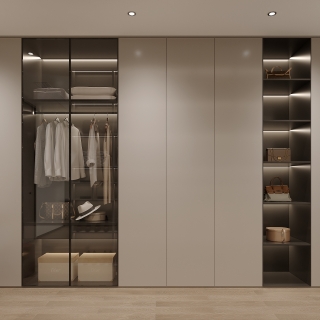 二楼_主卧衣帽间